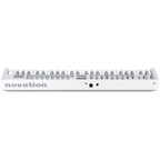 Novation Launchkey 49 MK4 MIDI keyboard, in white, rear view