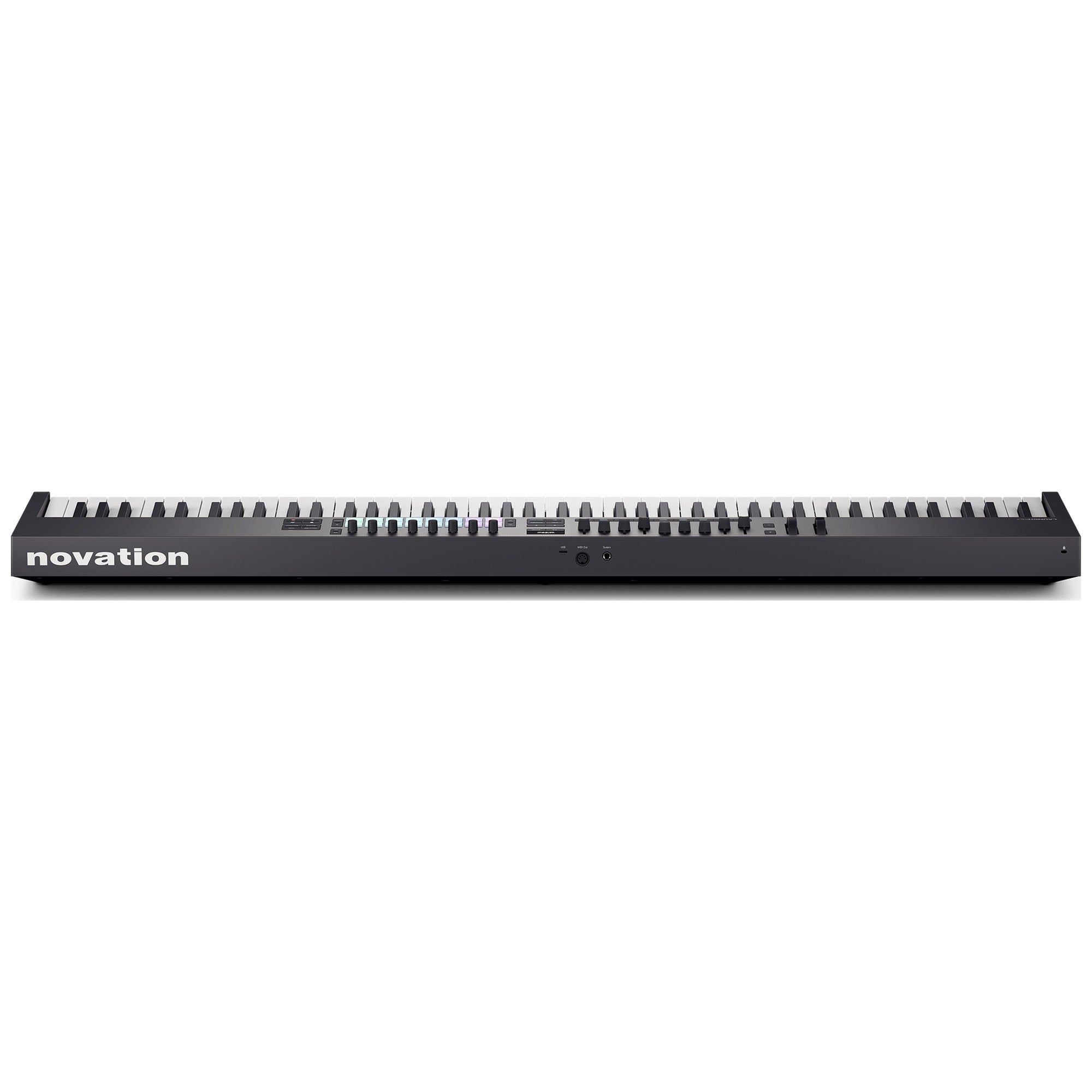 Novation Launchkey 88 MK4, rear panel connections including USB-C and 5-pin MIDI