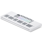 Novation Launchkey Mini 37 MK4 MIDI keyboard, in white