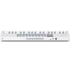 Novation Launchkey Mini 37 MK4 MIDI keyboard, in white, rear view