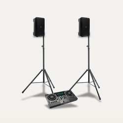 Numark Mixstream Pro Go + 2 x Mackie Thump GO Battery DJ Set