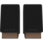 Onkyo GX-30ARC desktop speakers, in black, lifestyle setting