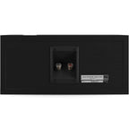 DALI Opticon Vokal MK2 center speaker in black, showcasing sleek design and high-quality audio components.
