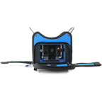Orca Bags OR-268 microphone bag, rear view battery compartment open.