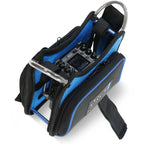 Orca Bags OR-268 microphone bag, open bag showing mounted recorder inside.