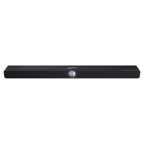 WiiM Bar Black front view with touch display