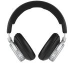 Bang & Olufsen Beoplay H100 wireless headphones in black, front view showcasing sleek over-ear design and premium finish.