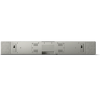KEF XIO soundbar with sleek black finish and modern design, featuring multiple speaker drivers for enhanced TV audio.