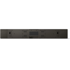 KEF XIO soundbar with sleek design and multiple speaker drivers, ideal for enhancing TV audio quality.