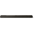 KEF XIO soundbar with sleek black design, featuring multiple speaker drivers for rich TV audio and immersive sound experience