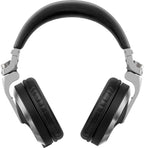Pioneer DJ HDJ-X7 professional DJ headphones with cushioned ear cups and adjustable headband, black design.