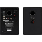 PreSonus Eris 5 BT 2nd Gen desktop monitors, front view in black