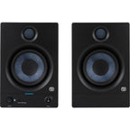PreSonus Eris 5 BT 2nd Gen desktop monitors, front view in black