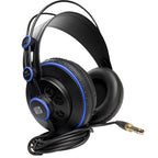 PreSonus HD7 studio headphones, angled hero view.