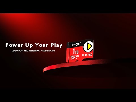 Lexar PLAY PRO microSDXC™ Express atmiņas karte