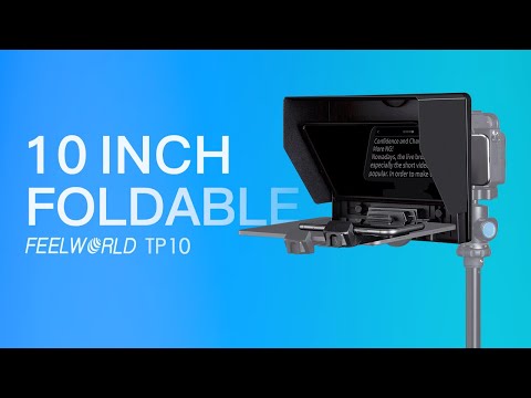 Feelworld TP10 pārvietojams 10" salokāms teleprompteris DSLR
