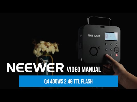 Neewer Q4 400Ws 2.4G TTL zibspuldze
