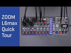 Zoom LiveTrak L6max