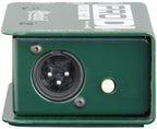 Radial Engineering ProDI DI box for professional audio, featuring rugged design and versatile connectivity for musical instrument setups.