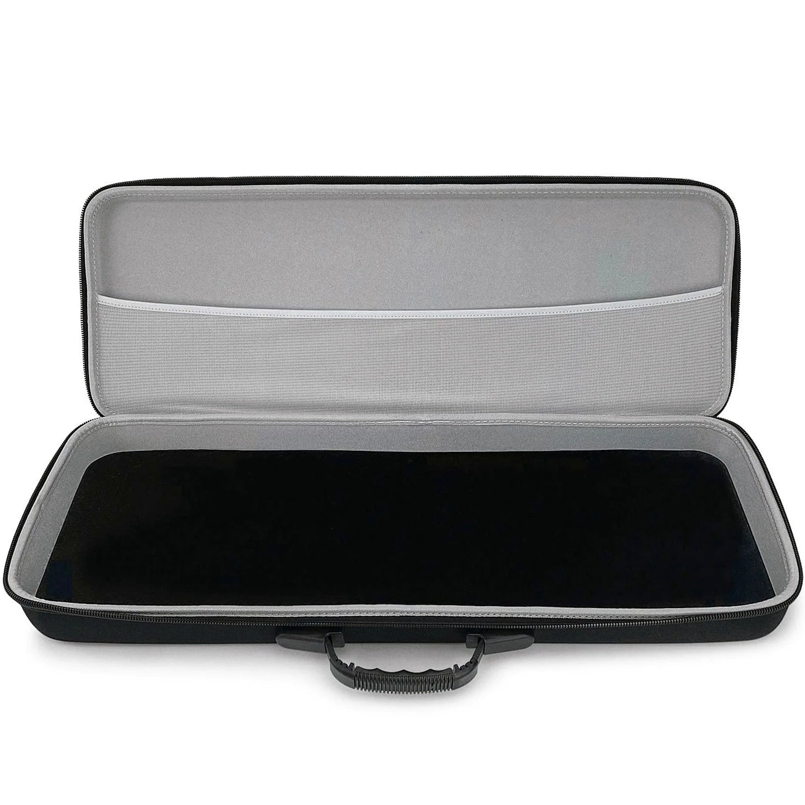 Analog Cases Pulse Case for Arturia KeyStep Pro keyboard, durable black protective bag with zipper closure.