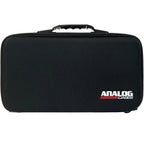 Gray Analog Cases Pulse case for Arturia MiniLab and MicroFreak, a protective keyboard bag with padded interior and durable exterior.