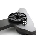 Rega Replay belt drive and motor pulley close-up