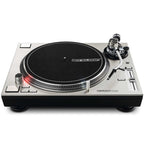 Reloop RP-7000 MK2 DJ turntable, silver, front angle