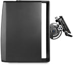 Kali Audio SM-5 active nearfield monitor speaker with triad mount, shown from the right side with mounting hardware.