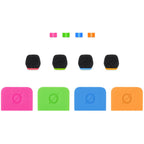 Rode Colors 3 wireless microphone accessories set with colorful clips and adapters for Rode wireless microphone systems.