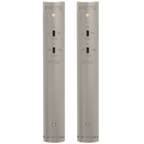 Pair of Rode NT55 condenser microphones shown from the body only, featuring compact design and professional audio equipment quality.