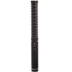 Rode NTG1 shotgun microphone with sleek design, ideal for capturing high-quality audio in various recording settings.