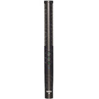 Rode NTG4 shotgun microphone with black cylindrical body and adjustable mount, designed for professional audio recording.