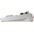 Rode RodeCaster DUO audio interface, white, in use