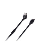 Rode SC16 USB C cable with braided black design and gold-plated connectors, suitable for professional audio and recording equipment.