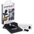 Rode smartLav+ lavalier microphone, clipped to clothing (view 5)
