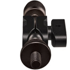 Rode Universal Ball Mount for microphones with top screw end, black shock mount adapter for secure microphone placement.