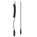 Rode VC1 Stereo Mini Male to Female TRS cable, 3m, for Rode VideoMic, showing the cable with connectors on a white background