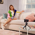 Rode Wireless ME creator wireless microphone systems, black lifestyle shot 3