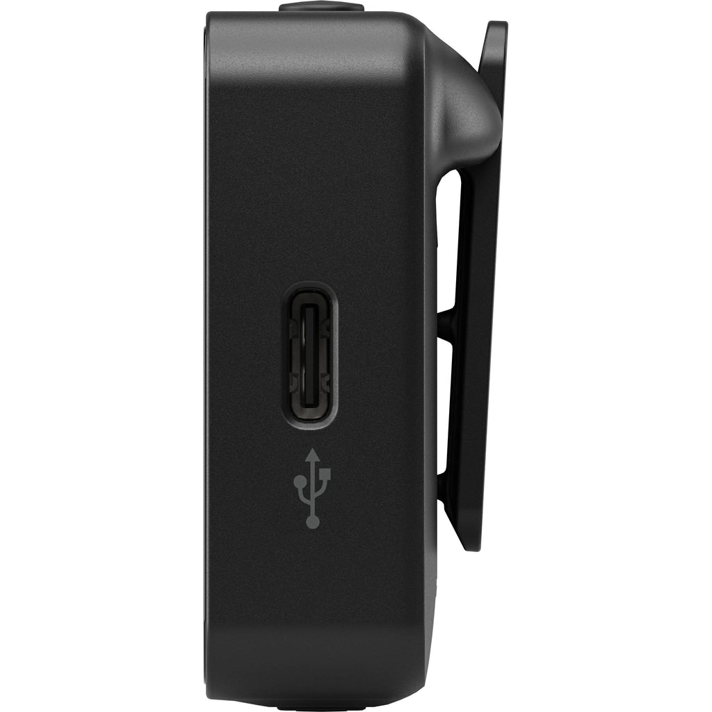 Rode Wireless PRO wireless microphone system, transmitter side with USB-C port