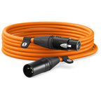 Rode XLR-Female to XLR-Male Cable, connectors close-up, black