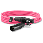 Rode XLR-Female to XLR-Male Cable, connectors close-up, black