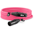 Rode XLR-Female to XLR-Male Cable, connectors close-up, black
