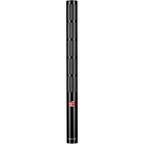 Black sE Electronics sE6160 shotgun microphone with sleek front view, showcasing its professional audio recording design.