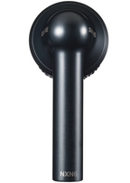 Shure Nexadyne 6 dynamic microphone with a black body and grille, designed for professional audio and vocal recording.