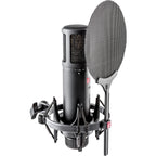 sE Electronics sE2200 condenser microphone, black view