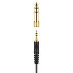 Sennheiser HD 25 Plus DJ headphones, close-up