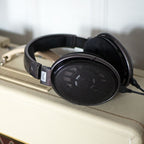 Sennheiser HD 650 studio headphones, front view