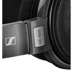 Sennheiser HD 650 studio headphones, side profile
