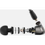 Sennheiser IE 600 in-ear headphones, cable connector detail