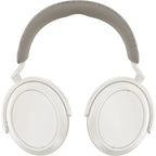 Sennheiser Momentum 4 Wireless headphones, three-quarter view in white